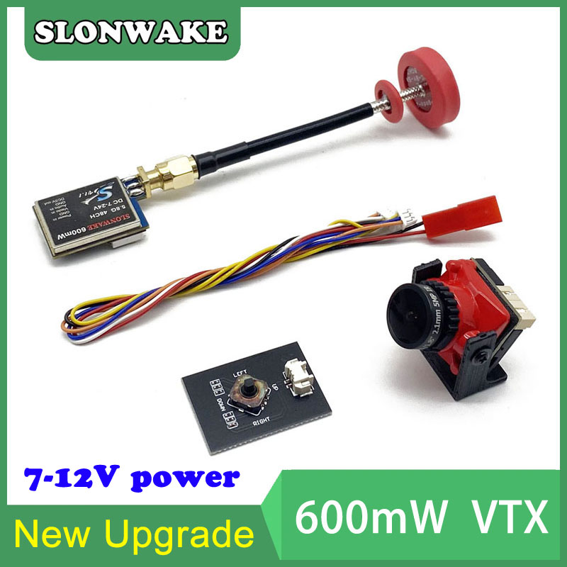 Drone Receiver - 5.8G 48CH 600 mW ayarlanabilir VTX-CAM