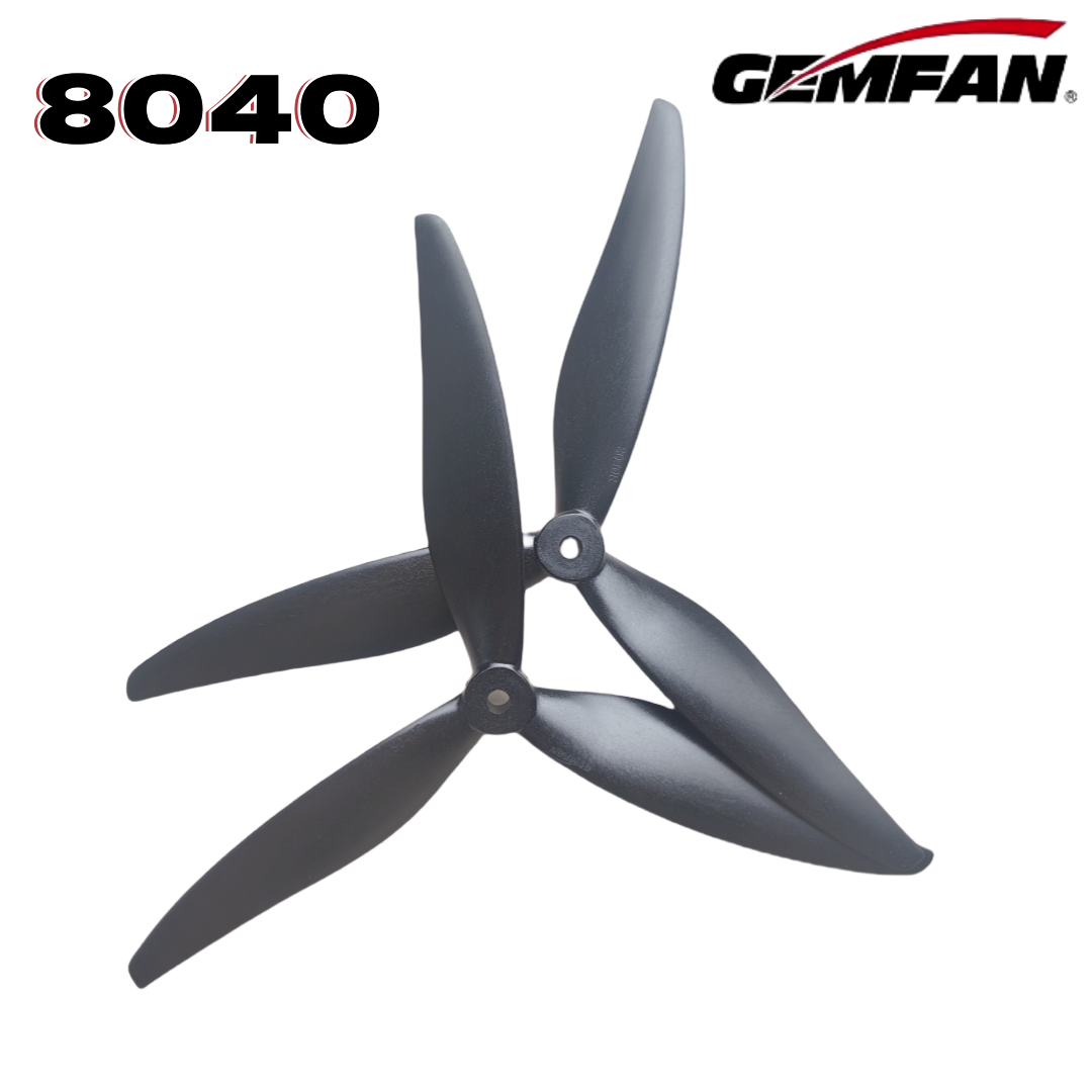 Drone Propeller - Gemfan 8040 8X4X3 3-blade 8 inç