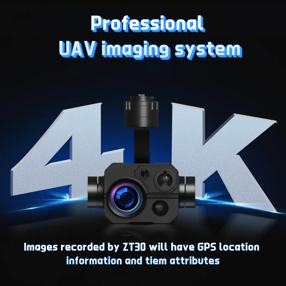 Drone Camera - 2026 Yeni T30 Gimbal Kamera Drone'u,