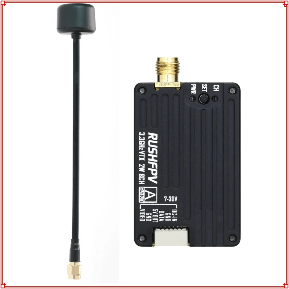 Drone Receiver - 2026 Yeni RUSHFPV 3.3G 2W VTX