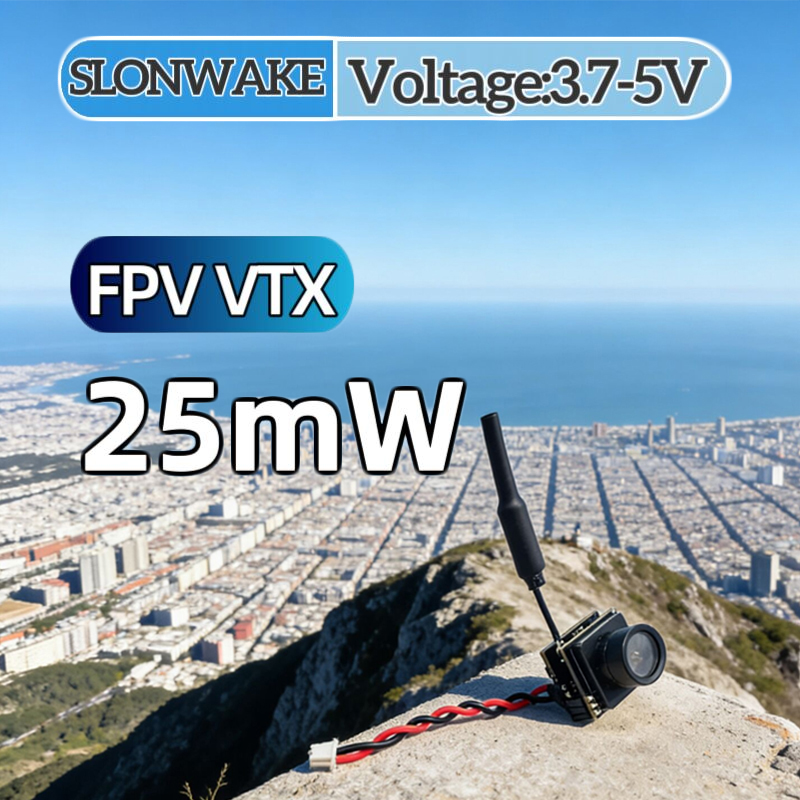 Drone Receiver - SLONWAKE FPV 25mW güç simülasyonu VTX