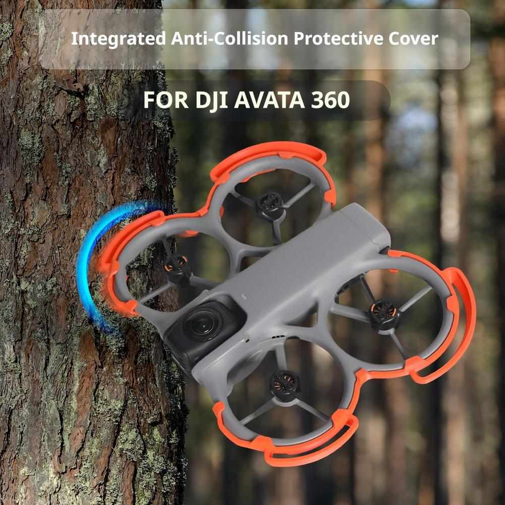 Drone Propeller Guard - DJI Avata 360 Hafif Turuncu Drone