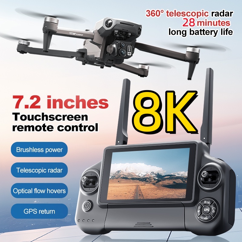 8K 3 Eksenli Gimbal Fırçasız 7 - Drone Gps Module incelemesi ve fiyatı