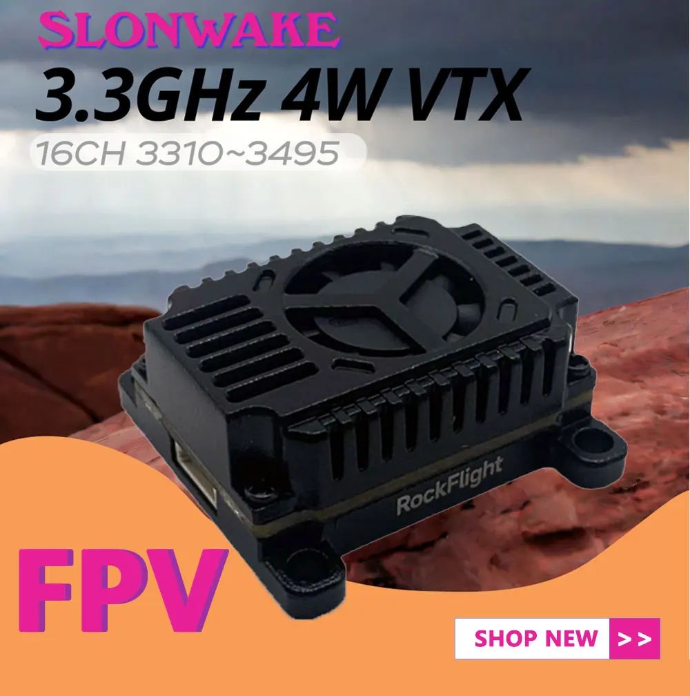 SLONWAKE FPV 3.3G 16CH 4000mW  - Drone Receiver incelemesi ve fiyatı