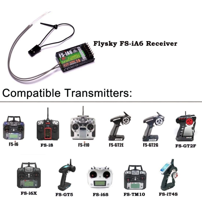 Flysky FS-IA6 Alıcı 6CH Çift A - Drone Antenna incelemesi ve fiyatı