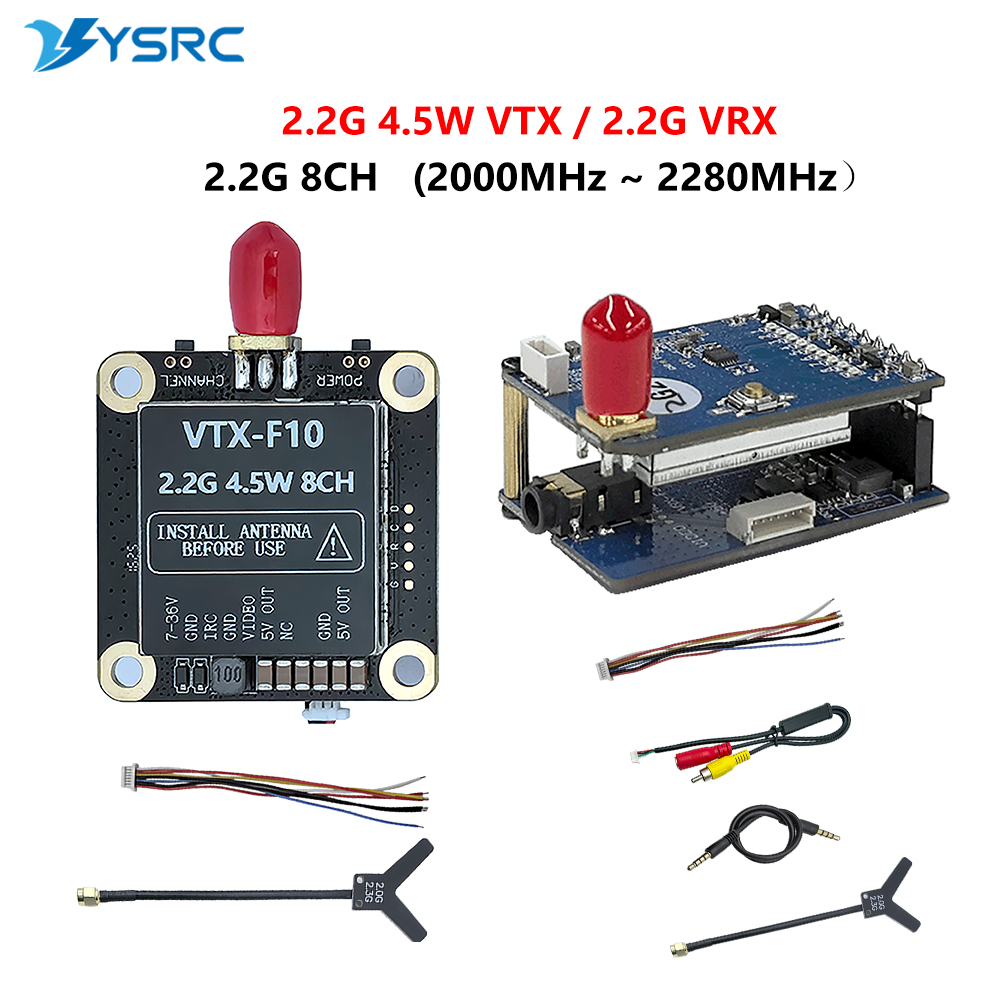 2.0-2.2G 4.5W VTX 8CH FPV Vide - Drone Receiver incelemesi ve fiyatı