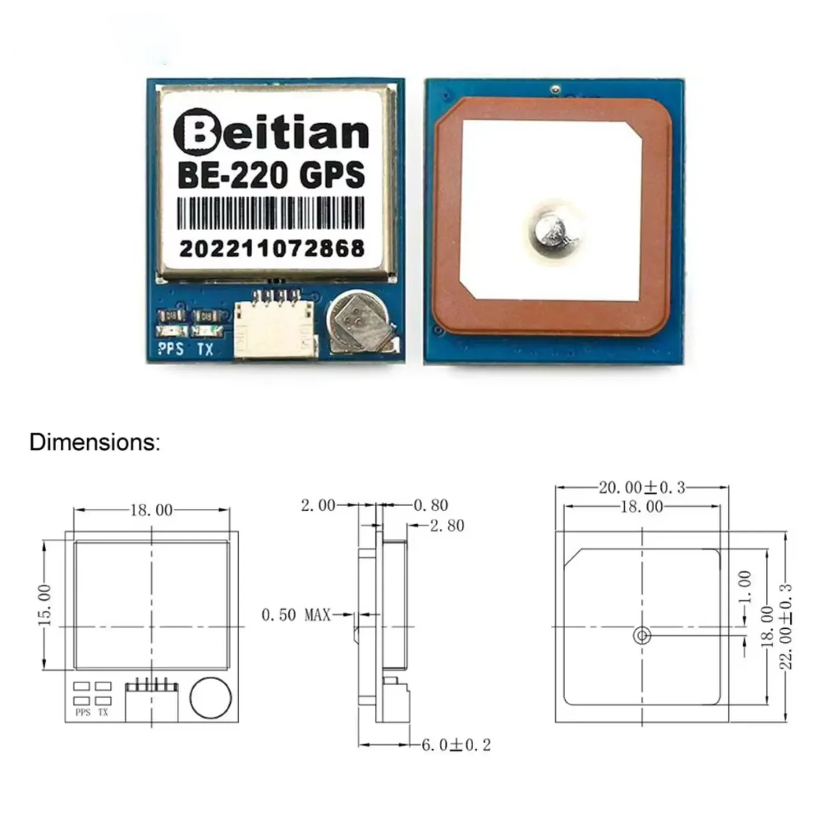 BE-220 M10050 Ultra Düşük Güçl - Drone Gps Module incelemesi ve fiyatı