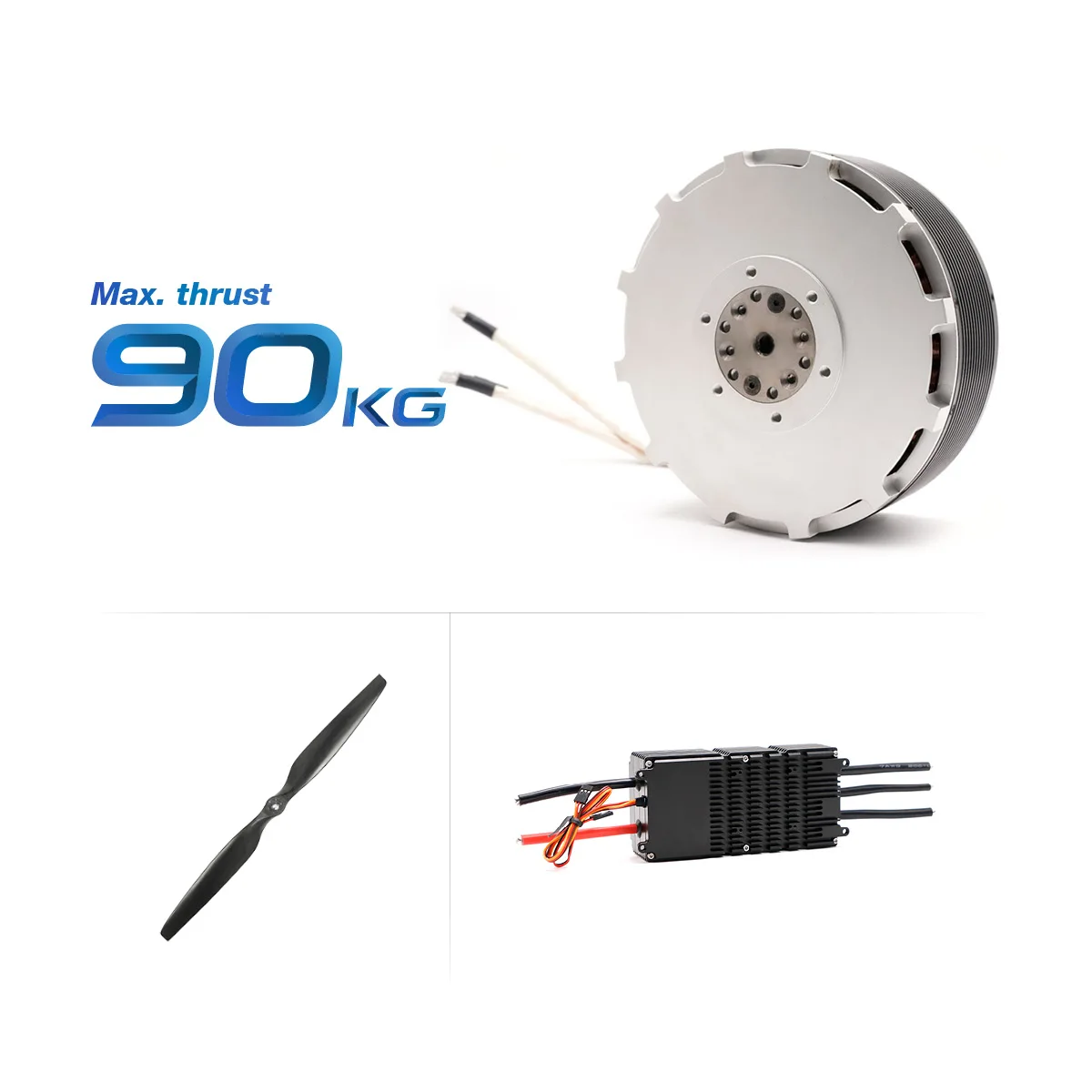 Yüksek Güçlü 90KG İtme Kuvvetl - Drone Motor incelemesi ve fiyatı
