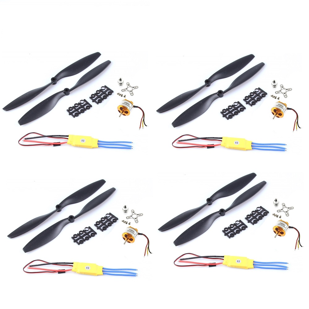 4 takım/grup A2212 1000KV 1400 - Drone Power Distribution Board incelemesi ve fiyatı