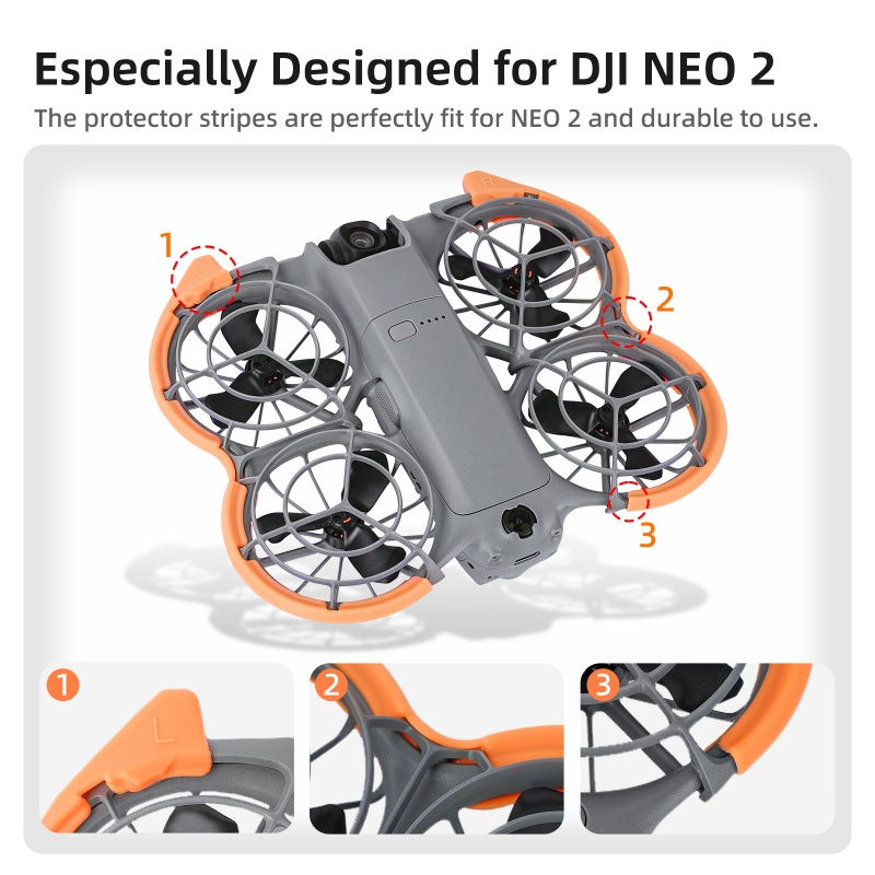 DJI NEO 2 için pervane koruma  - Drone Propeller Guard incelemesi ve fiyatı