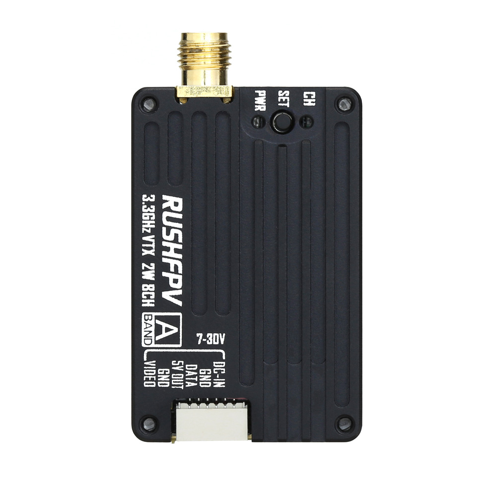 RUSHFPV 3.3G 2W VTX Verici FPV - Drone Receiver incelemesi ve fiyatı