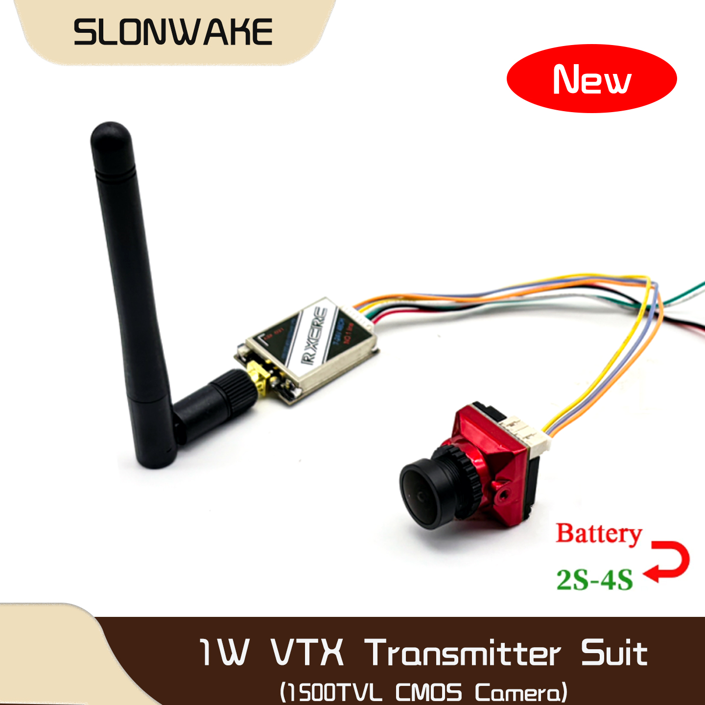 SLONWAKE 5.8G 48CH 1W VTX 100/ - Drone Frame incelemesi ve fiyatı