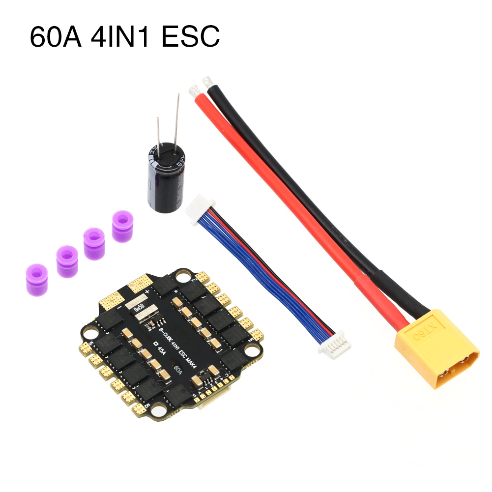 UAngel 4IN1 45A 60A ESC BLHELI - Drone Esc incelemesi ve fiyatı