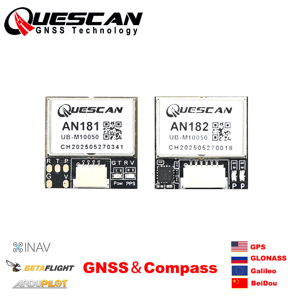 QUESCAN 18mm M10 GPS GNSS Modü - Drone Compass incelemesi ve fiyatı