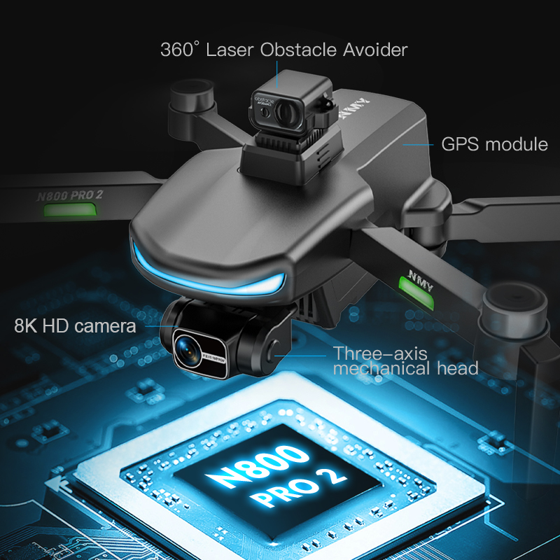 N800 PRO 2 GPS Drone Profesyon - Drone Gps Mount incelemesi ve fiyatı
