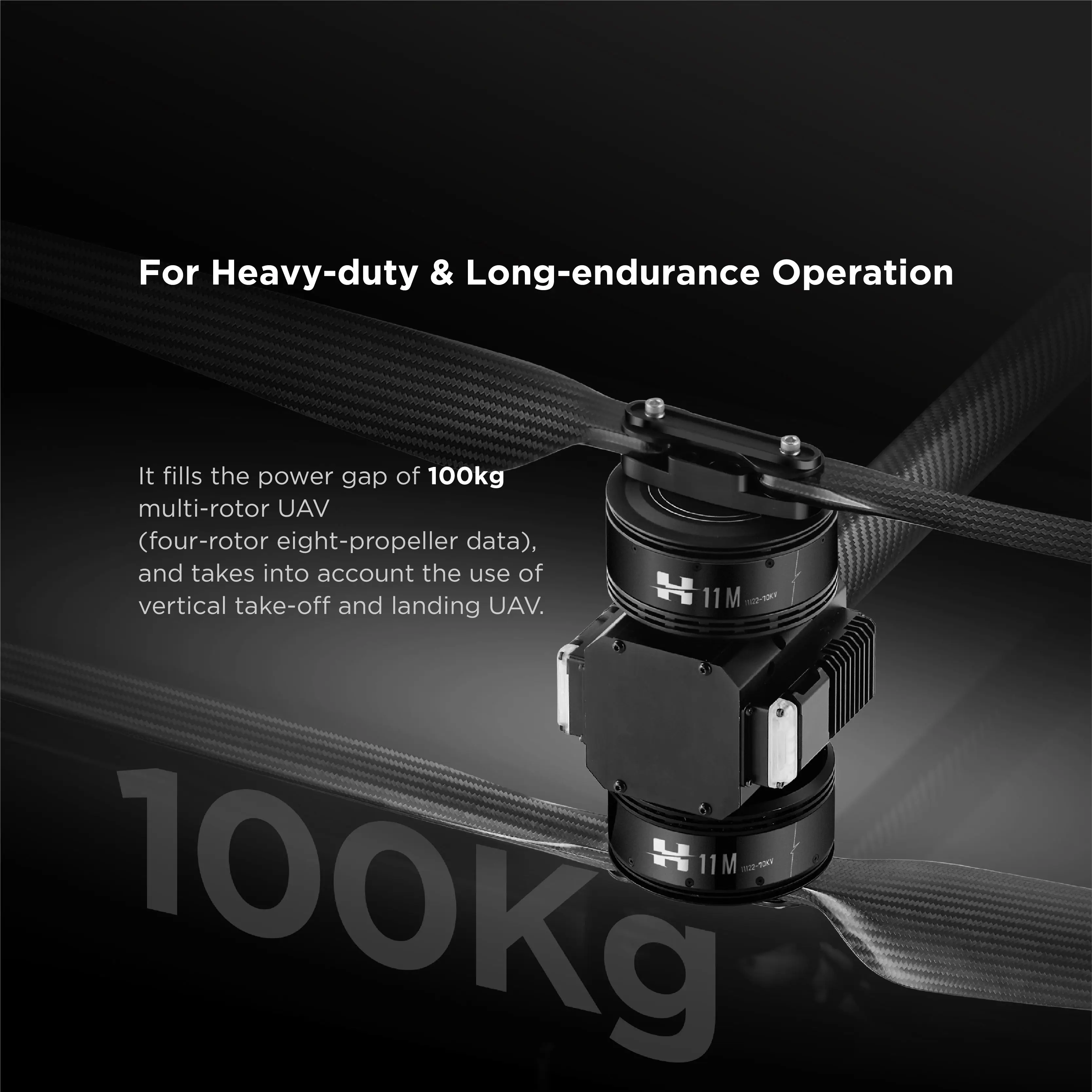H11M Endüstriyel Sınıf 50kg/10 - Drone Motor incelemesi ve fiyatı
