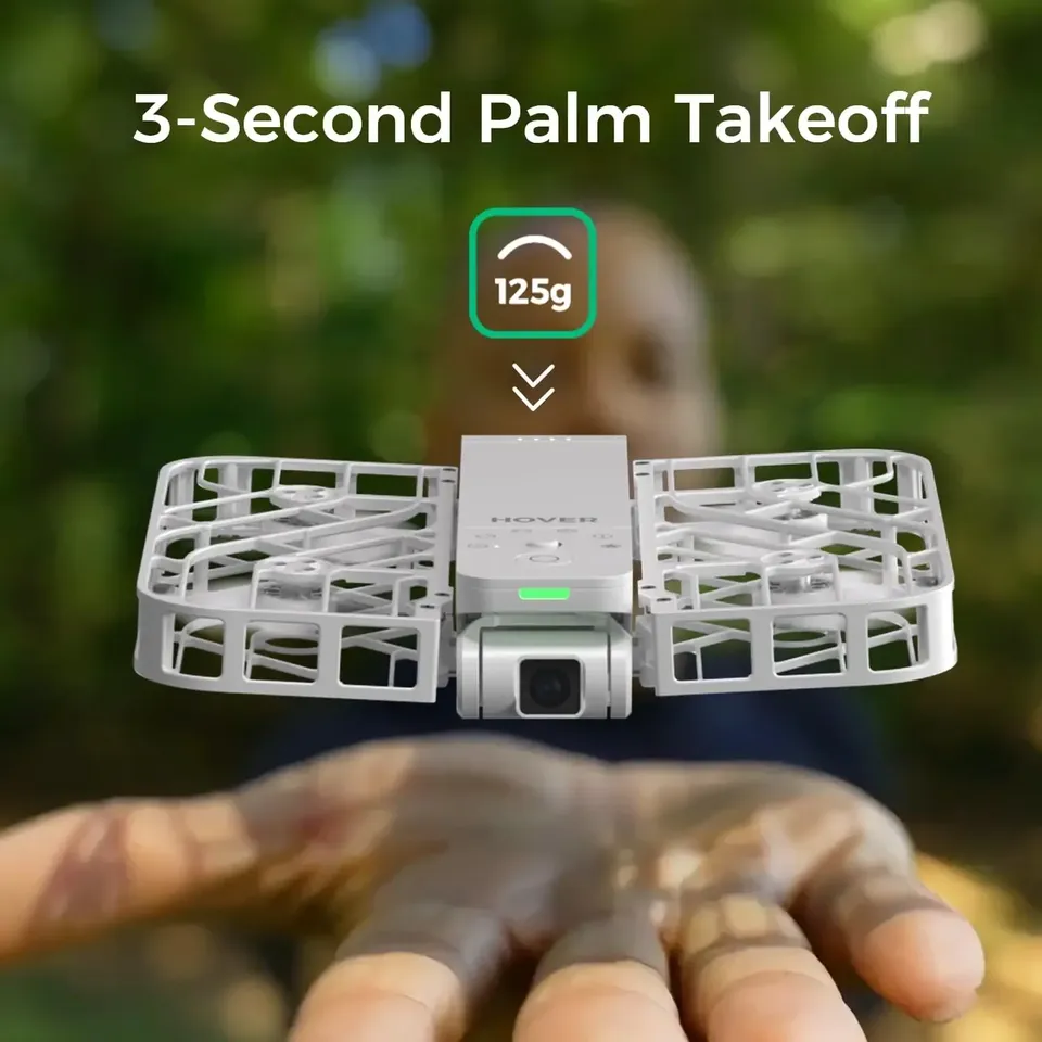 Hover Air X1 Ultra Hafif 125g  - Drone Camera incelemesi ve fiyatı