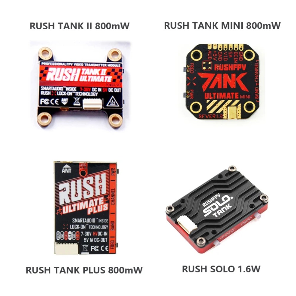 RUSH TANK Ultimate II/Mini/PLU - Drone Receiver incelemesi ve fiyatı
