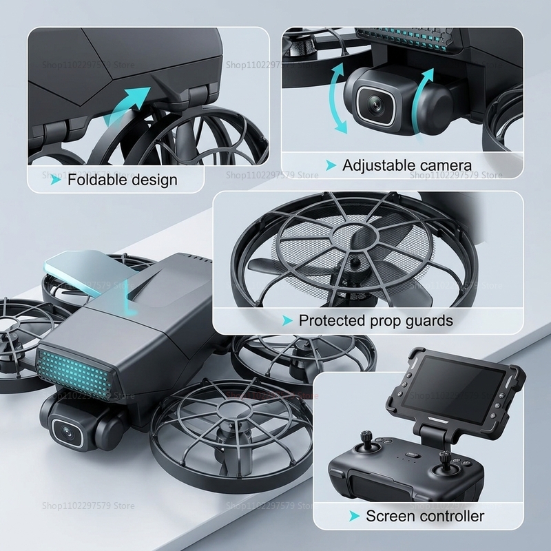 Yeni Drone'lar M8 GPS 8K Profe - Drone Gps Module incelemesi ve fiyatı
