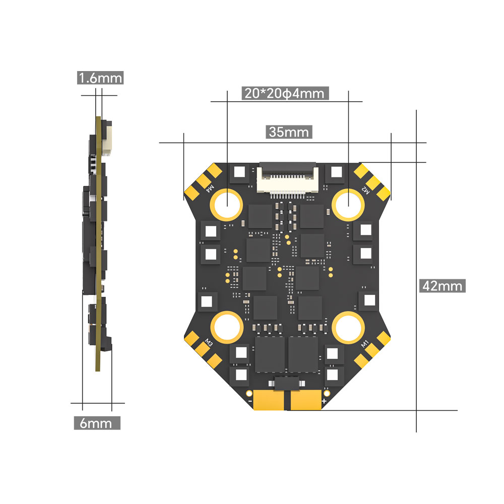 iFlight Borg F7 Mini Stack Uçu - Drone Flight Controller incelemesi ve fiyatı