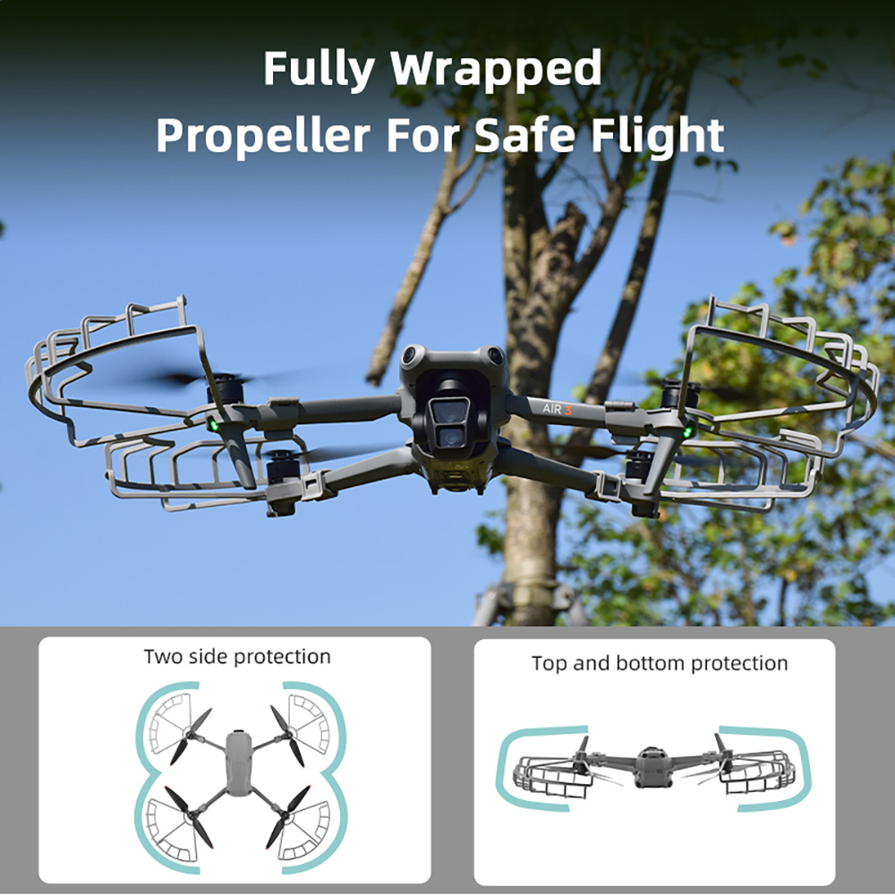 DJI Air 3S Drone Aksesuarları  - Drone Propeller Guard incelemesi ve fiyatı
