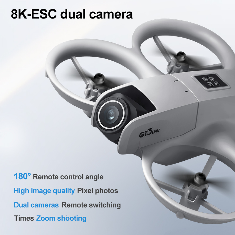 Yeni GT3 Ekranlı Mini Drone 8K - Drone Camera incelemesi ve fiyatı
