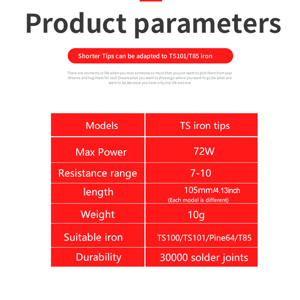 TS101/TS100/T85 Havya uçları Y - Drone Buzzer incelemesi ve fiyatı
